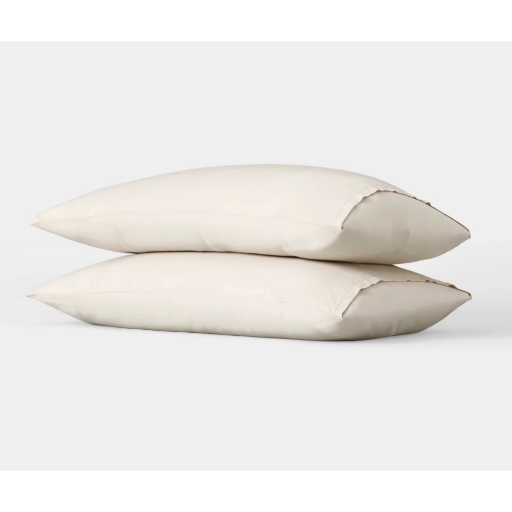 Cozy Earth Unisex King Bamboo Pillowcases Oat Viscose Cooling NWT BPCCOKO5638